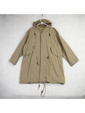 Vintage Country Ralph Lauren Mens M-51 Parka Coat Size M Military Army Fishtail